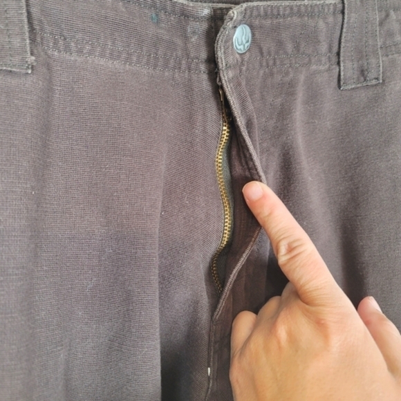 PRANA BROWN CARGO HIKING PANT, SZ - Picture 5 of 14